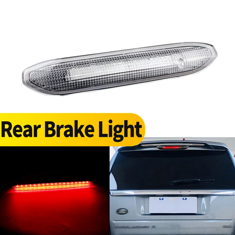 

1PC 12V LED 3rd High Mount Brake Light For Land rover Freelander 2 2008-2015 Red/Clear/Black Lens LED High Level Brake Stop Lamp