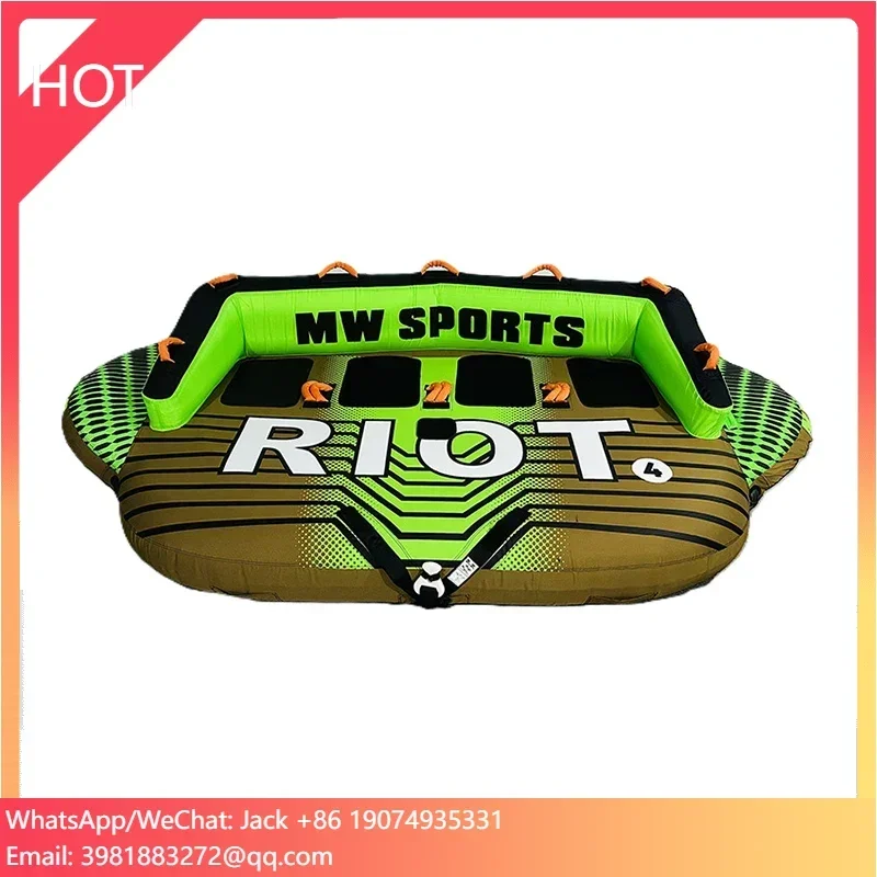 

Summer Inflatable Towable for 4-person Sofa Towable Tube for Boating Inflatable Water Sports