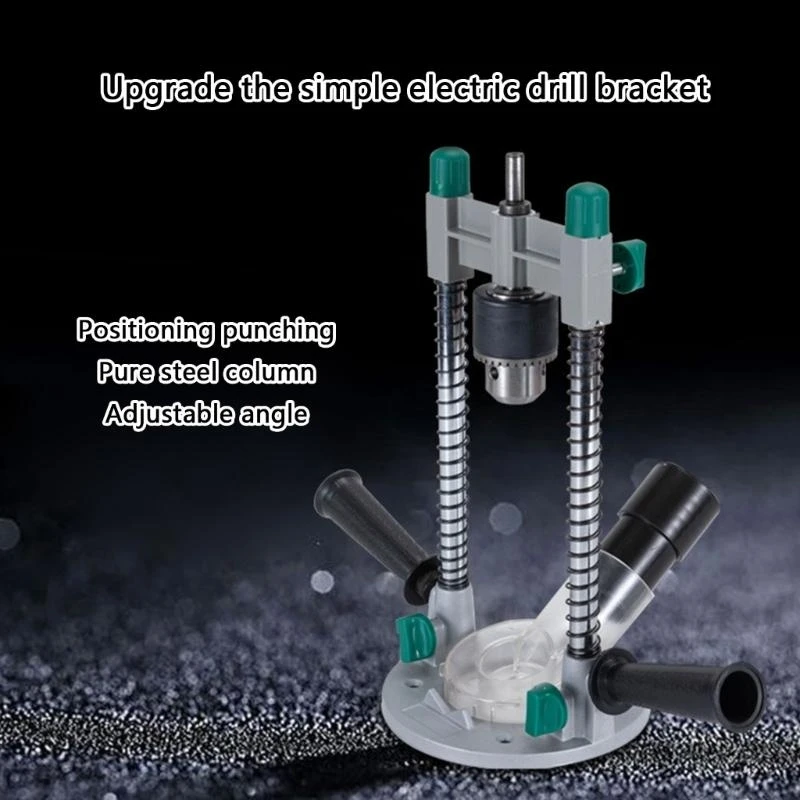 Height Adjustable Drill Stand Practical Drill Guide for Versatile DIY Projects