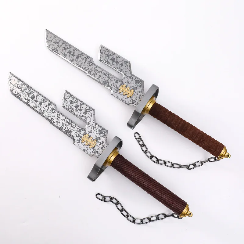 Real Size Metal Toji Sword Jujutsu Kaisen Cosplay Prop Fushiguro Toji Katana Iron Ninja Knife Japanese Katana Kid Toy Anime Gift