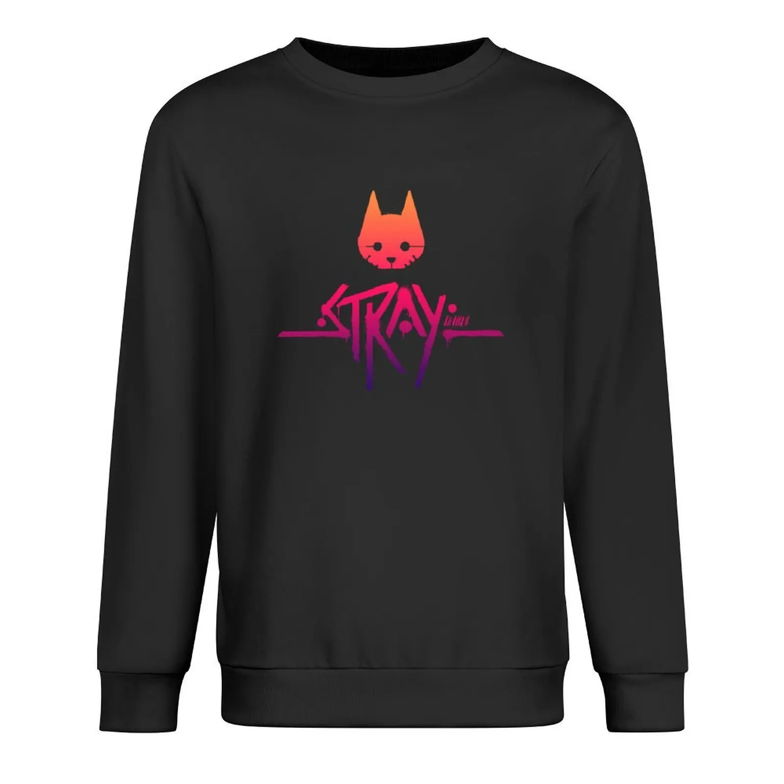 

Stray cat game Pullover men's winter sweater clothes for men men's autumn clothes autumn new products sports sweatshirt man
