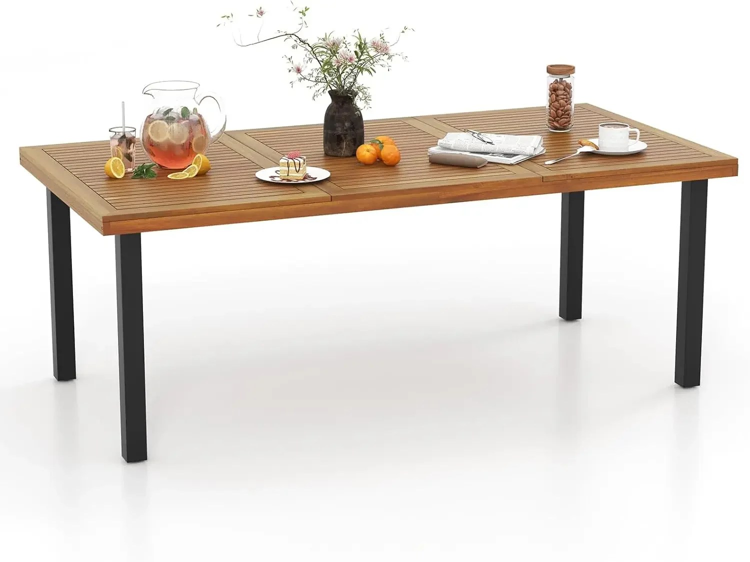 79 Inch Acacia Wood… - image