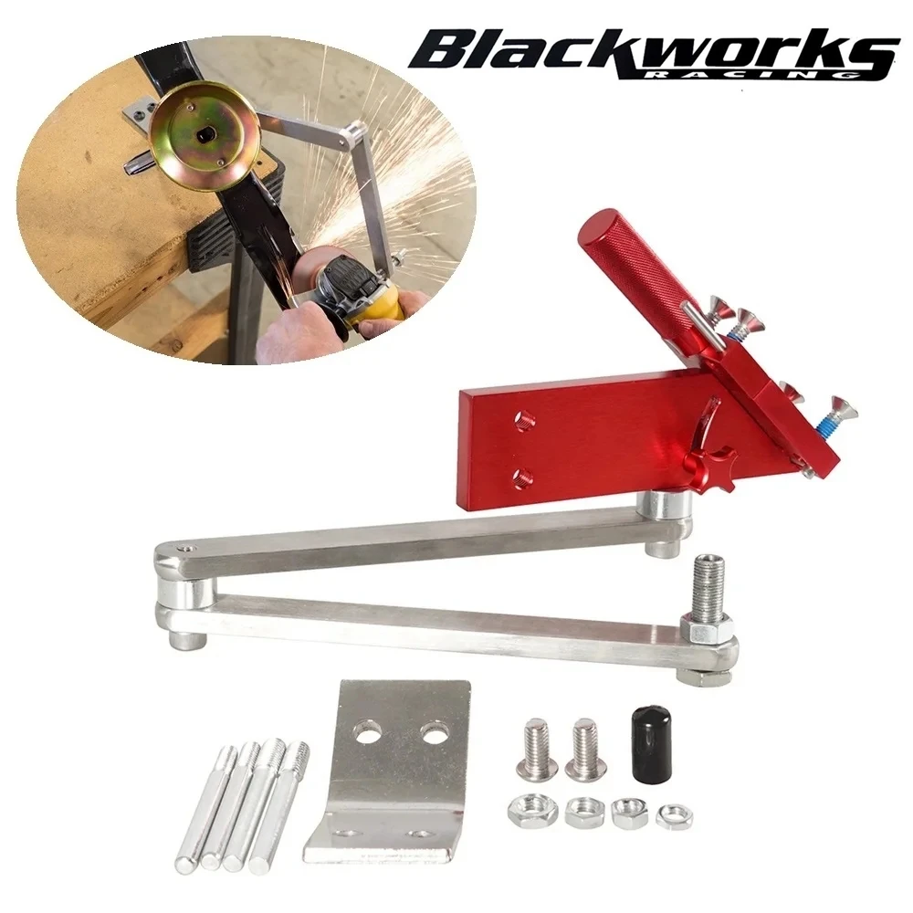 

15°-45° Adjustable Sharpener Model 5005 Gen 2 Lawn Mower Blade Sharpener for Straight and Standard Lawn Mower Blades, Black/Red