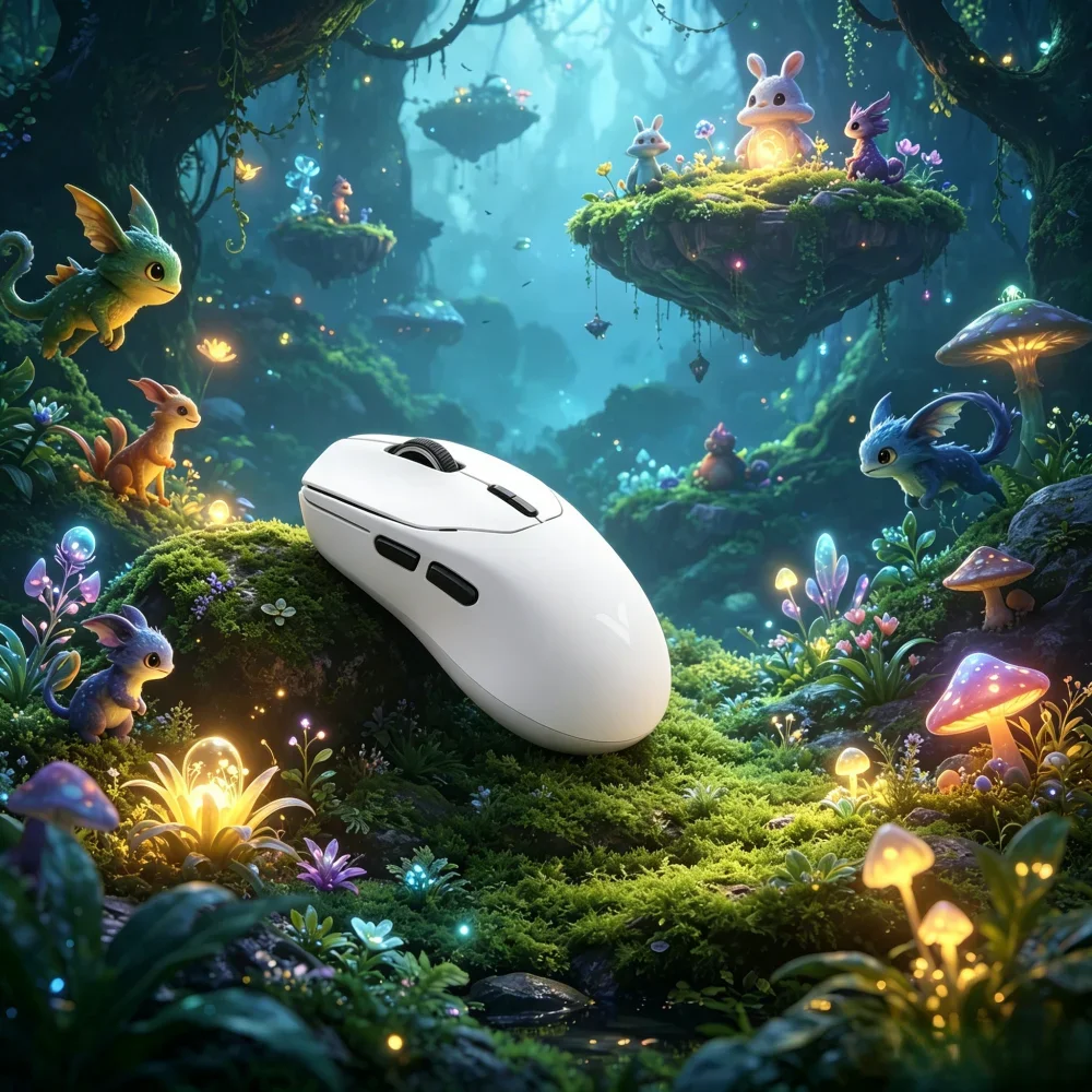 2026 Rapoo VT1 MAX Gen 2 53g Ultra Lightweight Wireless Gaming Mouse True 8K Polling Rate 750Hr Long Battery Life