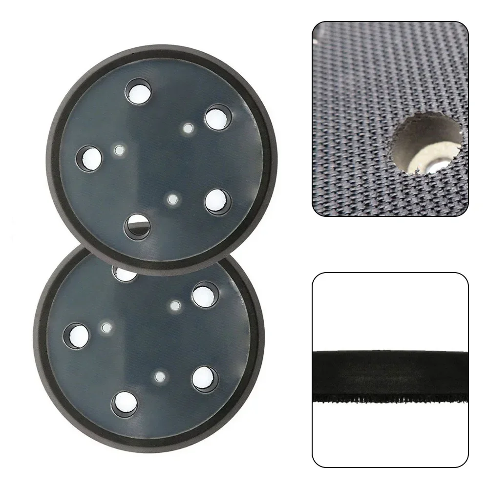 2pcs 5inch 125mm Backup Sanding Pad Hook And Loop Polishing Backing Pads For Porter Cable 333 Type 1 Random Orbit Palm Sander