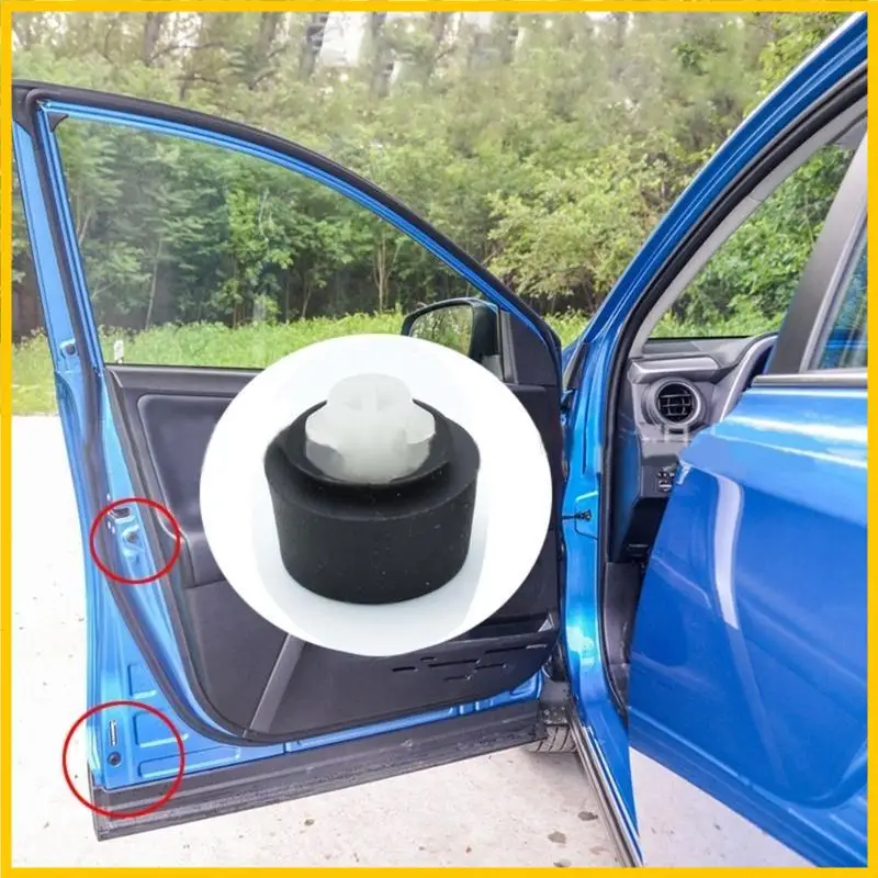 

G5AD Trunk Rubber Buffer Tailgate Block Bumper Guard Pad for Daily Use Antiscratch 2x