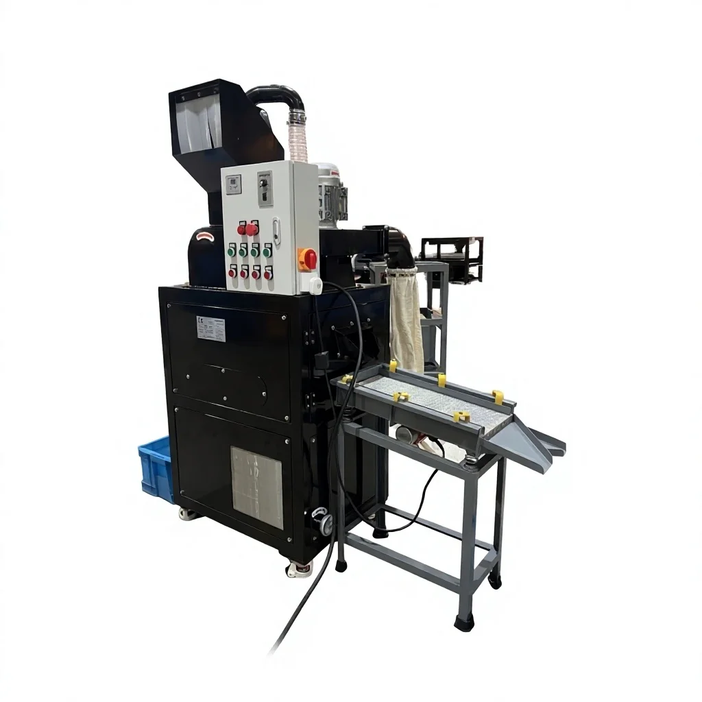 Copper Aluminum Cable Recycling Machine Motor-Driven Granulator High Productivity Automatic Scrap Wire Shredder CE Certified