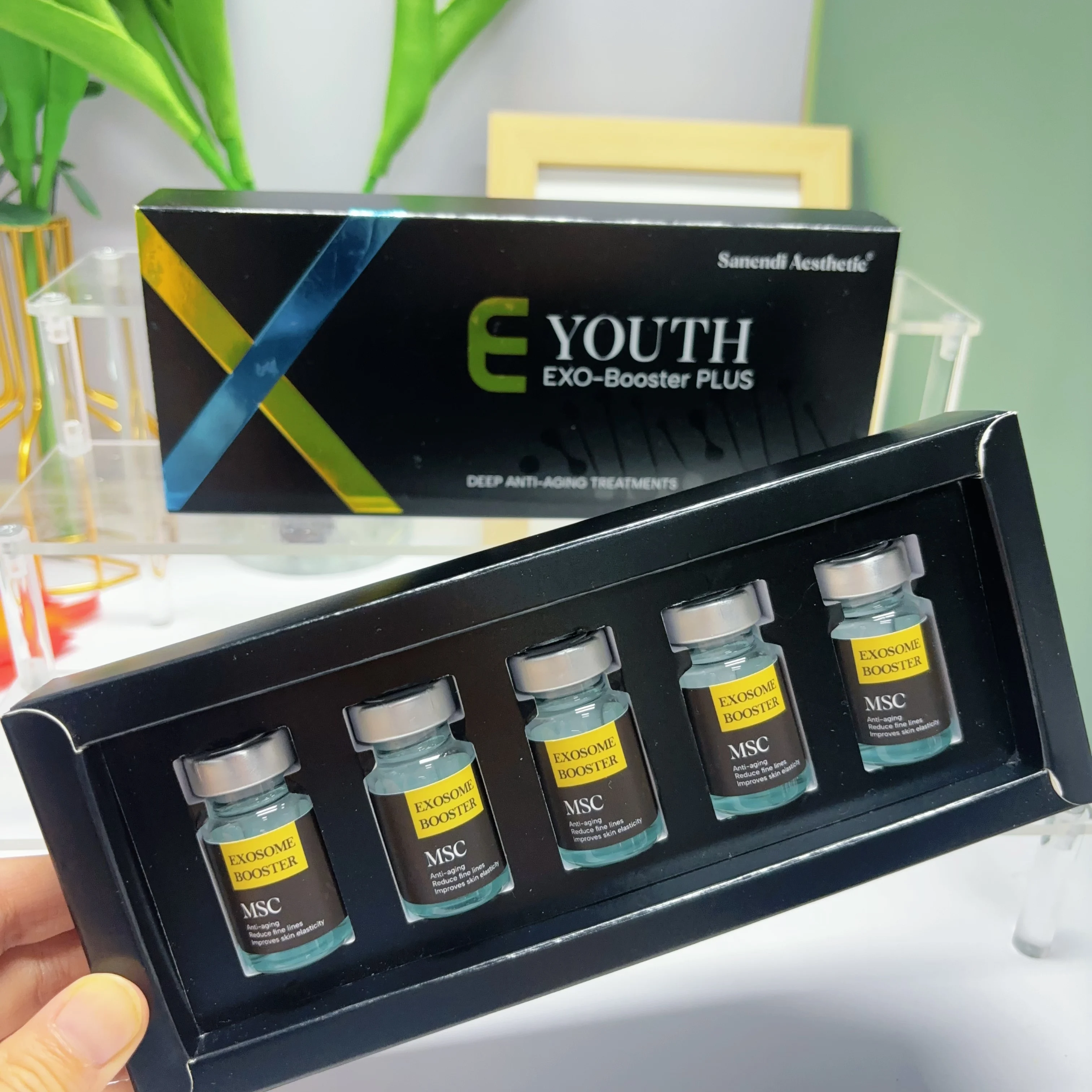 أحدث مصل معزز لخلايا الجذعية Exo-Plus للوجه Dermapen السائل جوهر إصلاح الترطيب النشط المضاد للشيخوخة #2