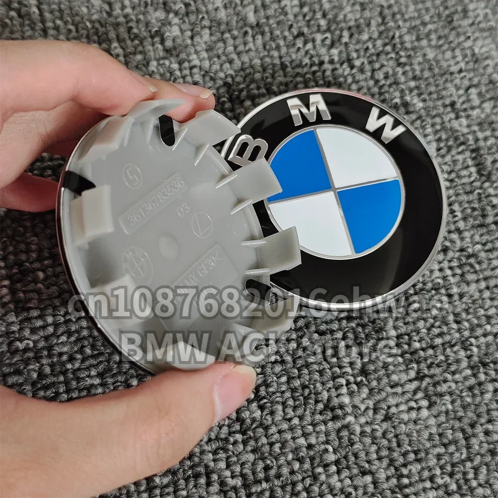 45/74/82mm/56mm/68mm Auto Car Styling Emblem Badge Front Rear Trunk Logo Steering Wheel Sticker Wheel Hub Caps for BMW Accessory