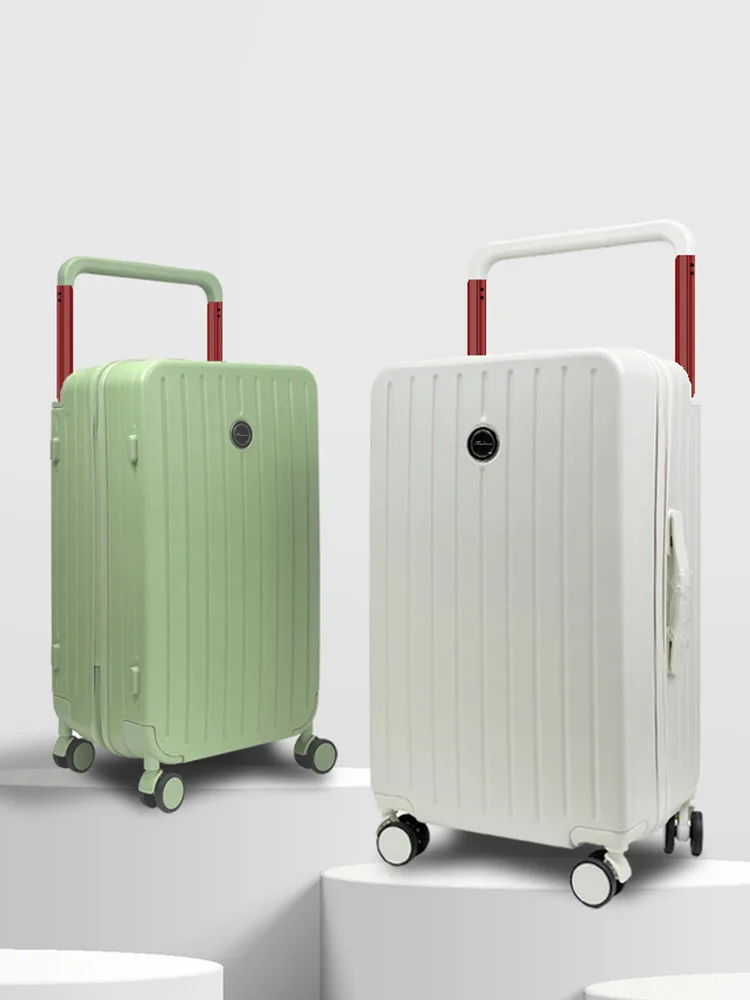 

New trolley case Wide trolley suitcase 26-inch password Universal wheel checked travel