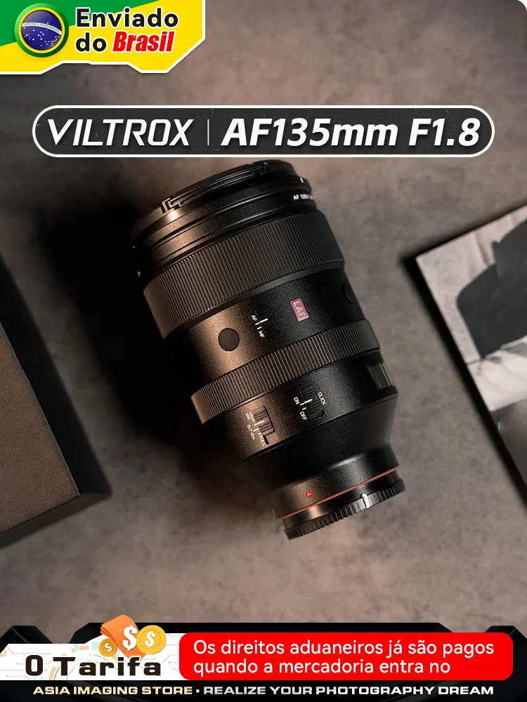 Viltrox AF 135mm F1.8 LAB Cameras Lens Full Frame Auto Focus Lens For Sony FE Mount Cameras Dor zve10 ZV-E1 A7 A7CR A7C2 A6700