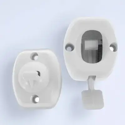 

Прочный сменный дверной держатель для автофургона, входная защелка, нейлоновая защелка, держатель для кемпера, безопасность прицепа, закрытая дверная защелка прицепа