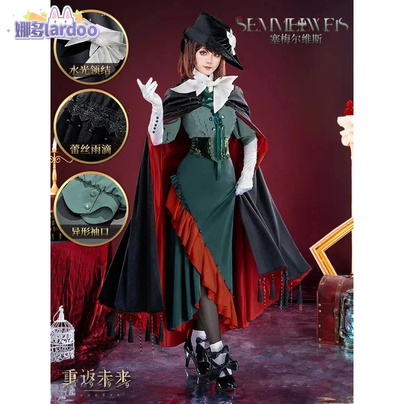 Lardoo Reverse:1999 Semmelweis Women Gown Cosplay Costume Cos Game Anime Party Uniform Hallowen Play Role Clothes abbigliamento