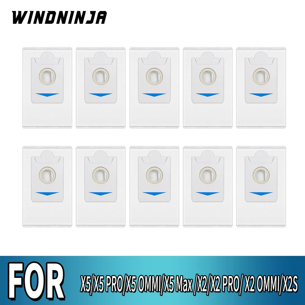 Replacement Dust Bags Garbage Bag For Ecovacs Deebot X2 X2 PRO X2 OMNI X5 X5 PRO X5 OMNI X5 Max Robot Vacuum Cleaner Parts