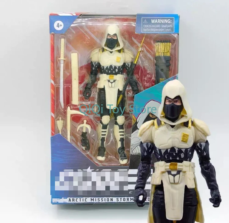 

[Brand New Spot] Army Soldier 6-inch Original White Ghost Movable Doll