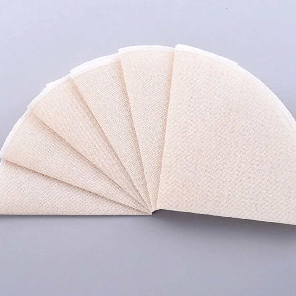 

10 Pcs Steamer Cloth Bun Pad Cotton Pads Round Gauze Liner Non-stick Cloths Steaming Buns White Multi-function Mat Home