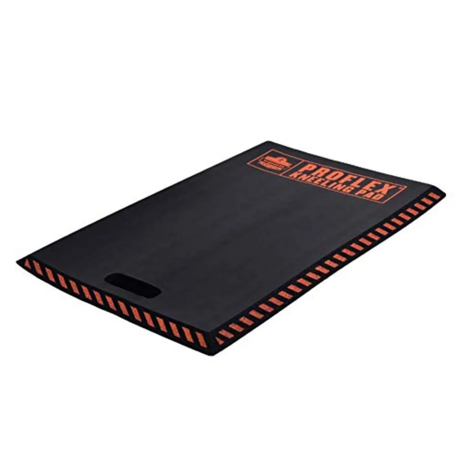 ProFlex 385 Kneeling Pad Foam Knee Cushion Water Resistant Kneeling Mat 16" x 28" x 1" Black Large
