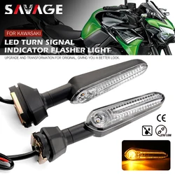 LED Turn Signal Light For KAWASAKI Z900 Z900RS Z800 Z1000 Z650 ZH2 VERSYS 1000 KLR 650 ER6N Z125 Z300 Motorcycle Indicator Lamp