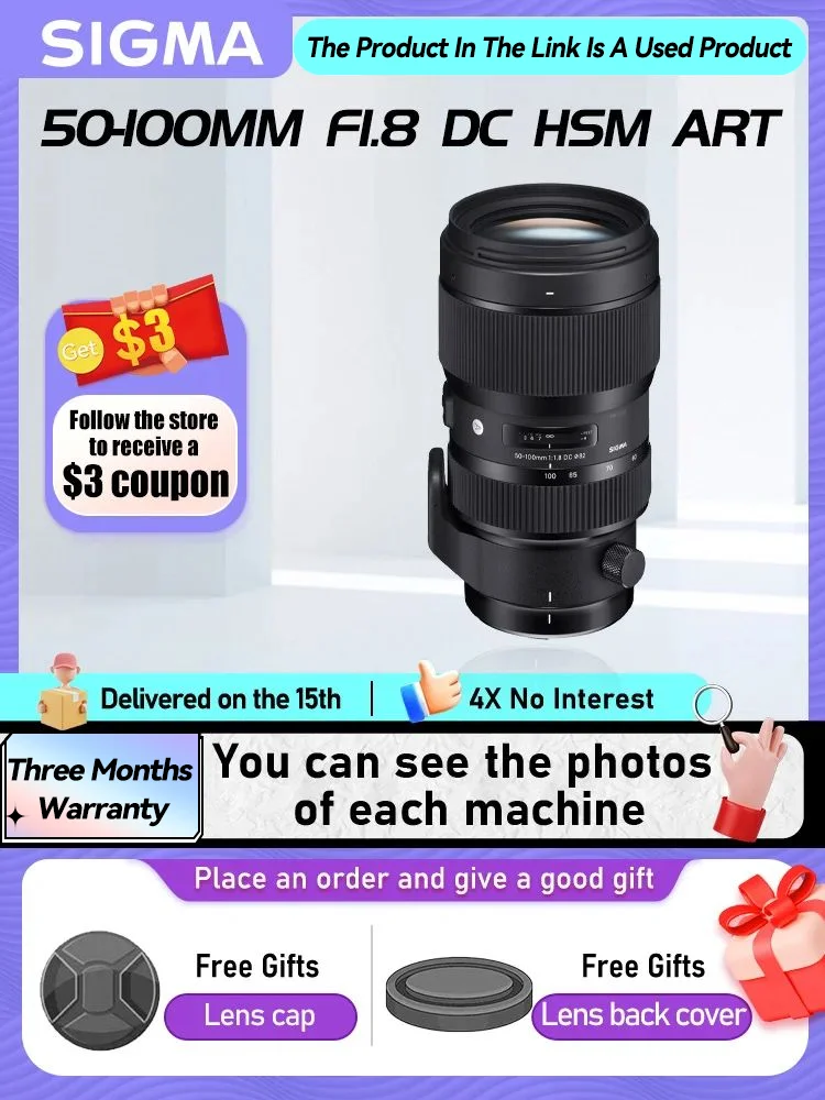 Sigma 50-100Mm F1.8… - image