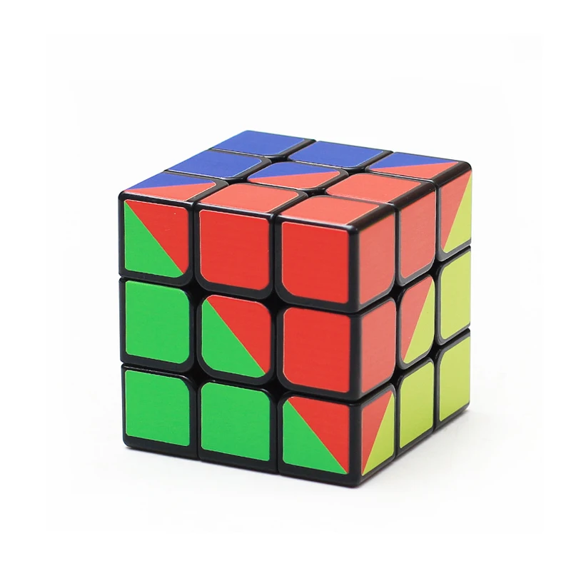Arcobaleno Cubo di Velocità 3x3x3 Problema Risoluzione Educativo Per Bambini Puzzle 3D Giocattolo Sfida Mentale Regali Per I Bambini Adolescenti Cubo Magico