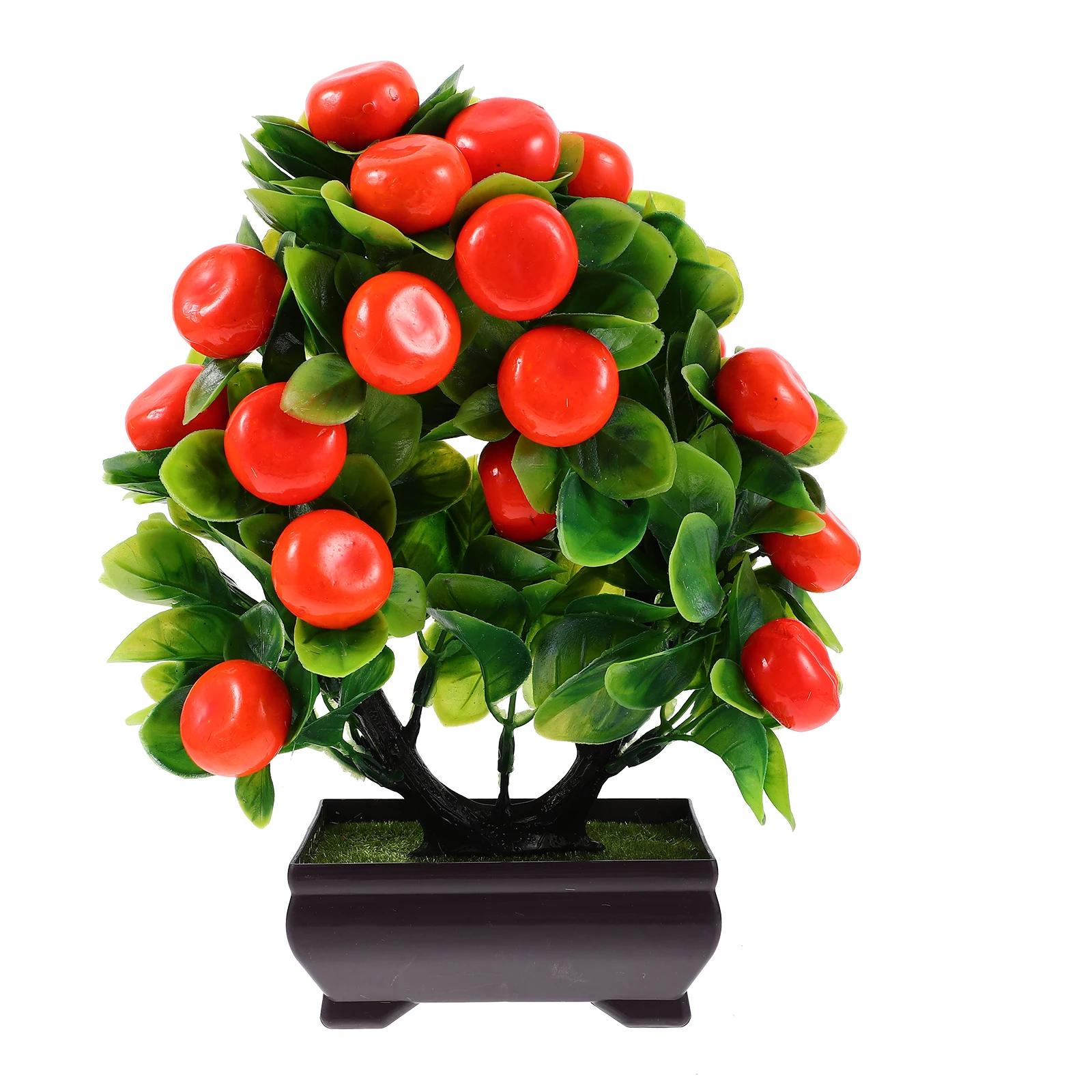 

Artificial Potted Plant Fake Plants Plants Potted Vivid Faux Bouquet nament Home Office Decoration Bell Grass Lotus Color
