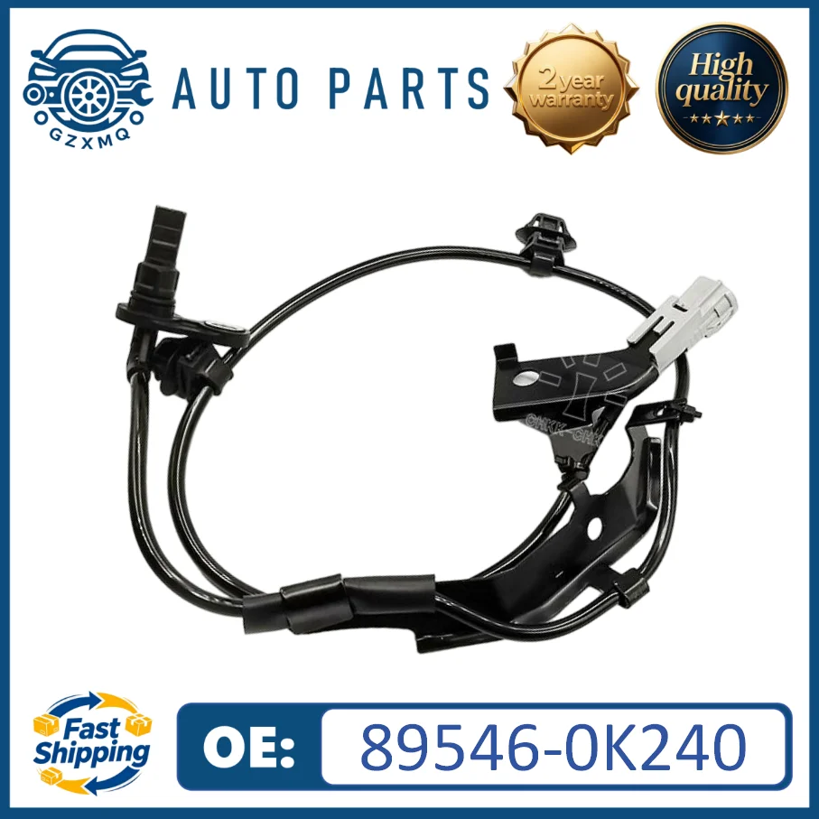 

4pcs 89546-0K240 89545-0K240 89542-0K060 89543-0K060 Front Rear Left Right ABS Sensor For 2015-2022 Toyota Hilux Viii Pickup