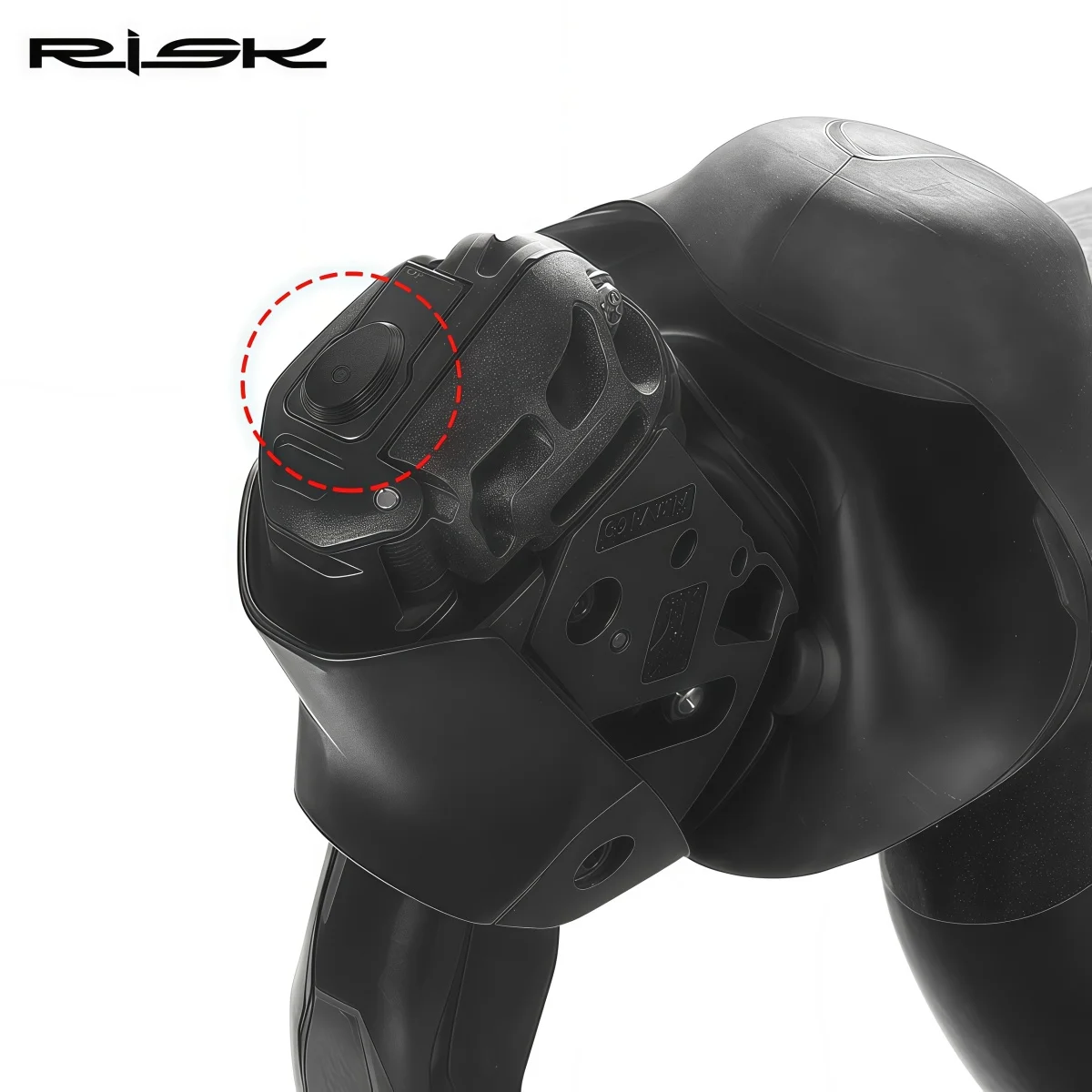 RISK RC315 Tastenpads für SHIMANO ULTEGRA R8170 / DURA-ACE R9270 Di2 elektronische Schalthebel – 4-teilige Schutzabdeckungen – Detail 6