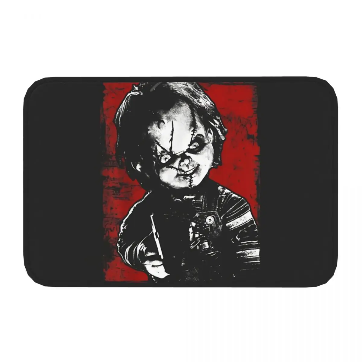 Child's Play Non-slip Doormat Chucky Charms Bath Kitchen Mat Outdoor Carpet Home Pattern Decor