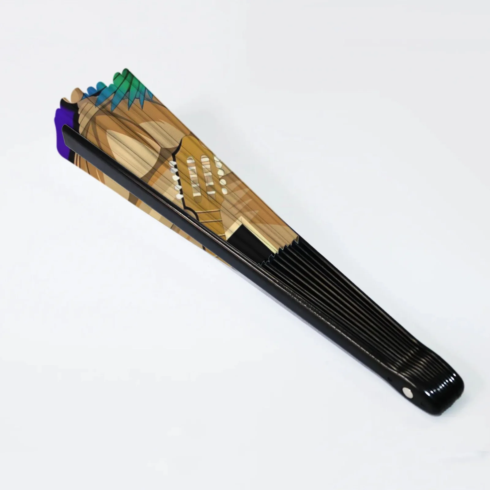Puerto Rico Folding Fans Foldable Fan Easy to Carry, Without Battery