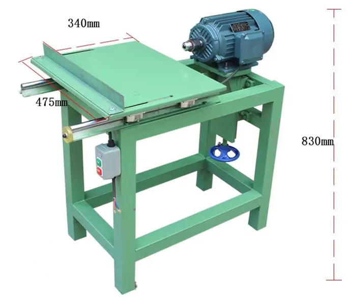 Woodworking horizontal wood hole boring drilling machine