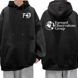 Vintage FOG Forward Observations Group Hoodie Skeleton Graphic Hooded Sweatshirts Male Gothic Punk Hoodies Harajuku Streetwear