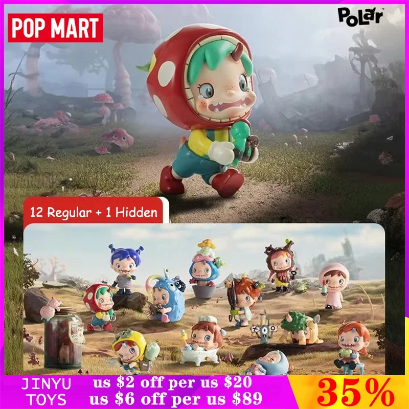 

POP MART POLAR - HELLO POLAR Season 1 Series Blind Box Cute Anime Action Figure Cartoon Doll Girl Christmas Gifts Collection Toy