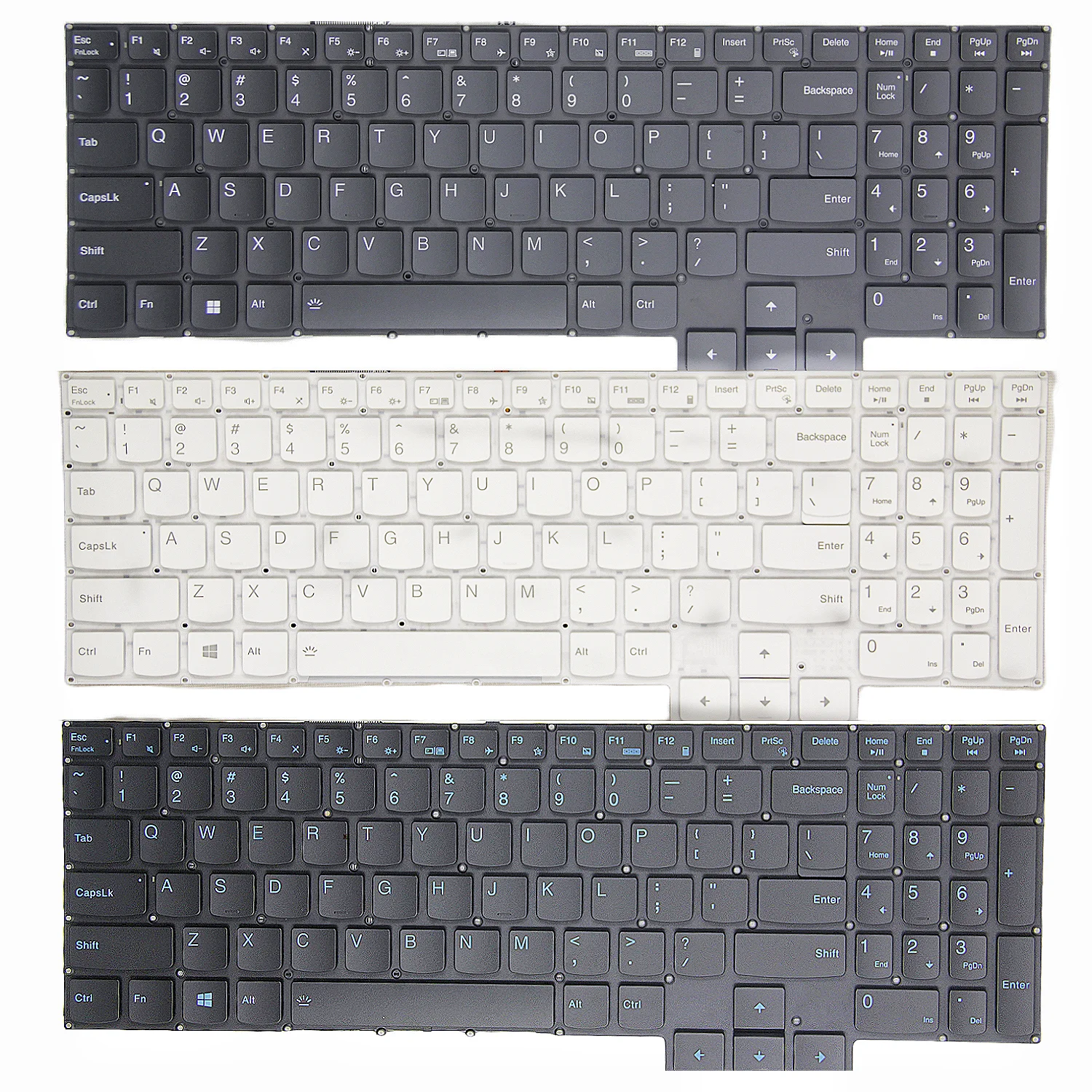 US/Ru Klawiatura do Lenovo Gaming 3-15IMH05 15ARH05 15ACH6 GY530 GY550 GY570 R7000P Y7000P 2020 2021 R9000P Y9000P 2021