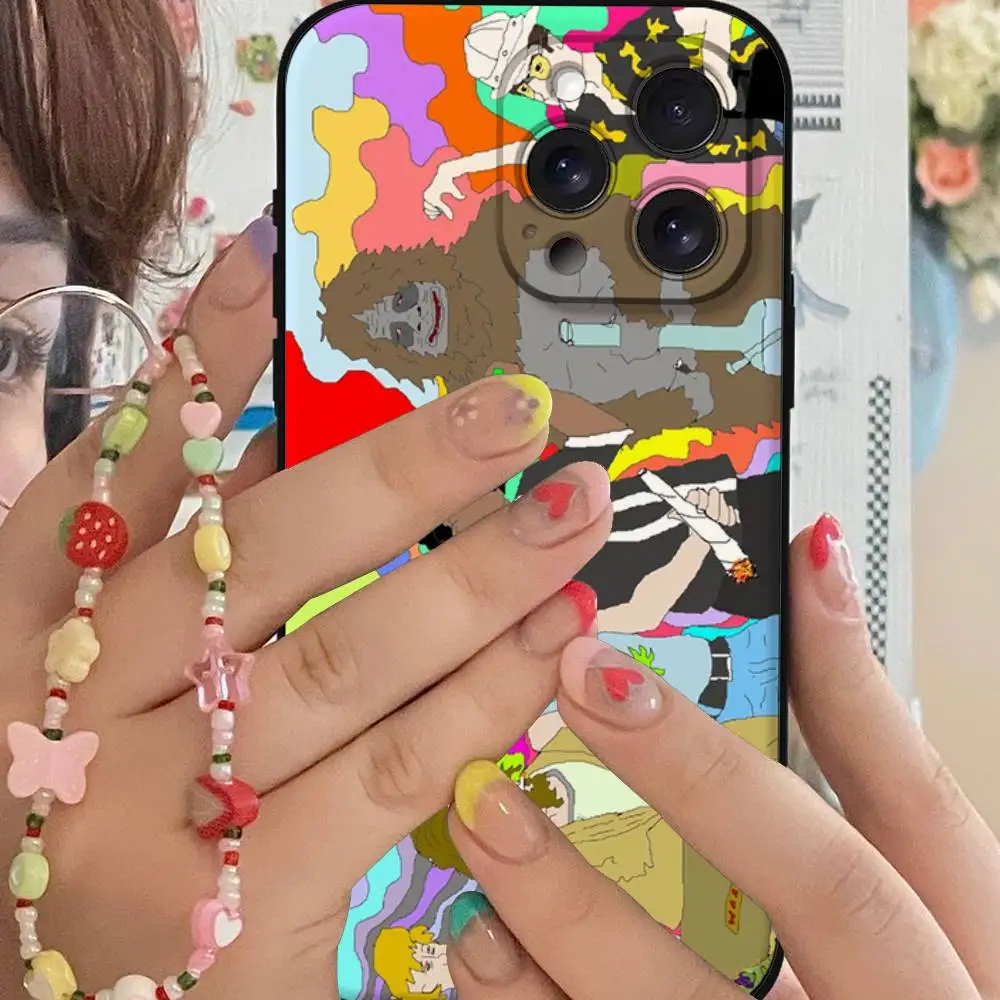 Cartoon The Big Lez Show Phone Case Black Shell For IPhone 17/16/15/13/14 Pro Max/ 11Plus/X/Xr/Xs Max/12mini Compatible Models