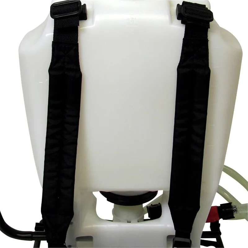 

4-gallon 24V Extended Spray Battery Backpack Sprayer, With Adjustable Brass Nozzle, 1-pack, Translucent White