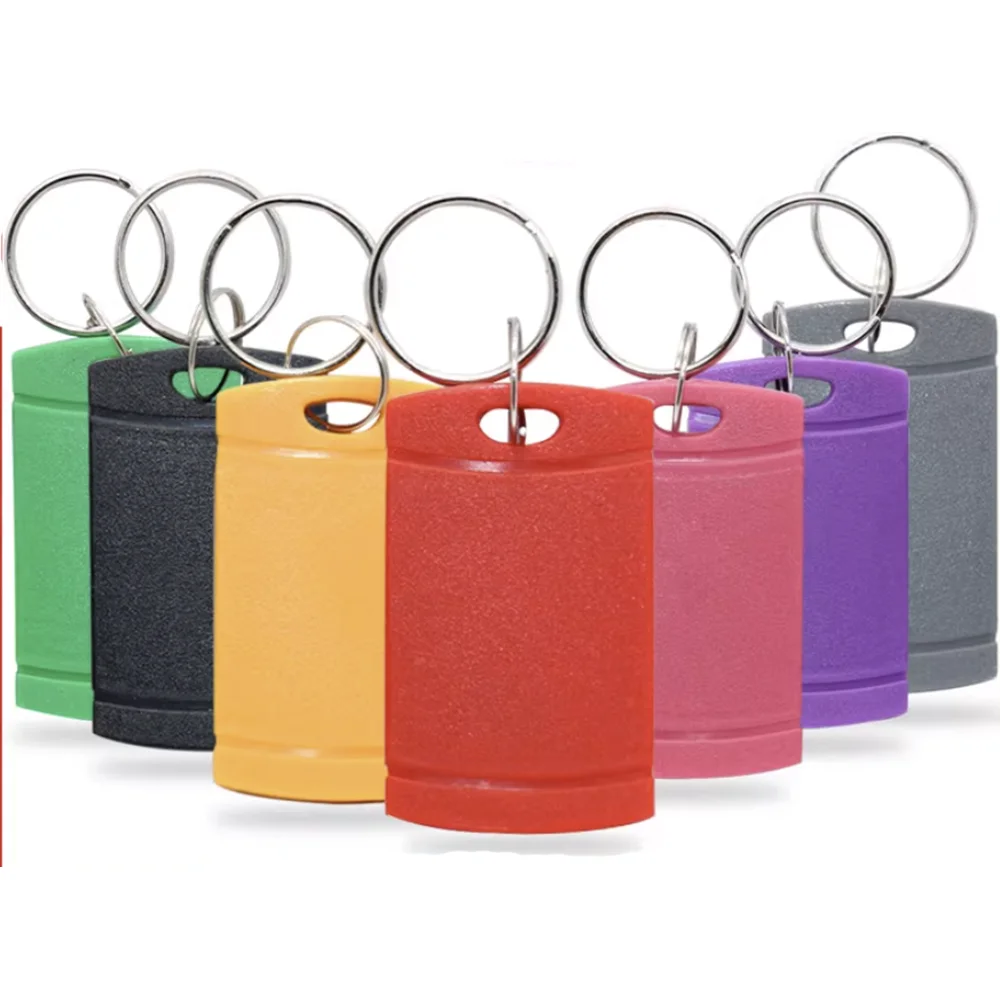 

5Pcs/Lot 125Khz Writable Rewritable EM4305 T5577 Blank ID Keychain Token Badge Fob Chain Ring Clone Copy Token Key Tags