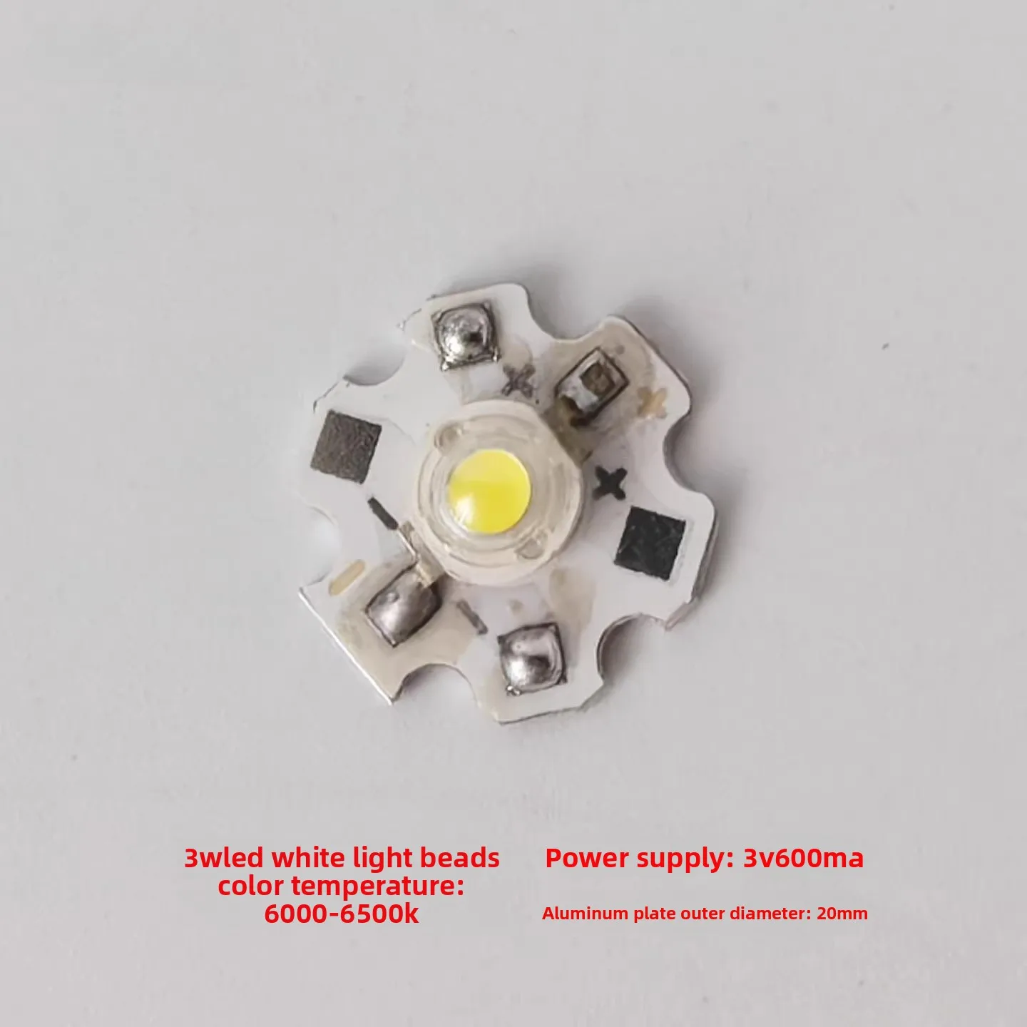 10 قطعة 3 واط LED خرزة مصباح محرك التيار الكهربائي ل النازل/السقف/الأضواء لمبة مكتب الألومنيوم الركيزة DIY بها بنفسك ملحقات المصابيح