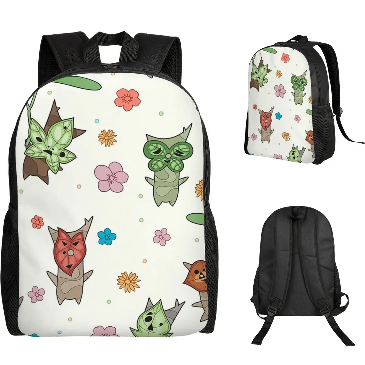

Korok Pattern Student Backpack School Bag Hiking Travel Daypack for Men Women Fashion Bookbag Shoulder Bags