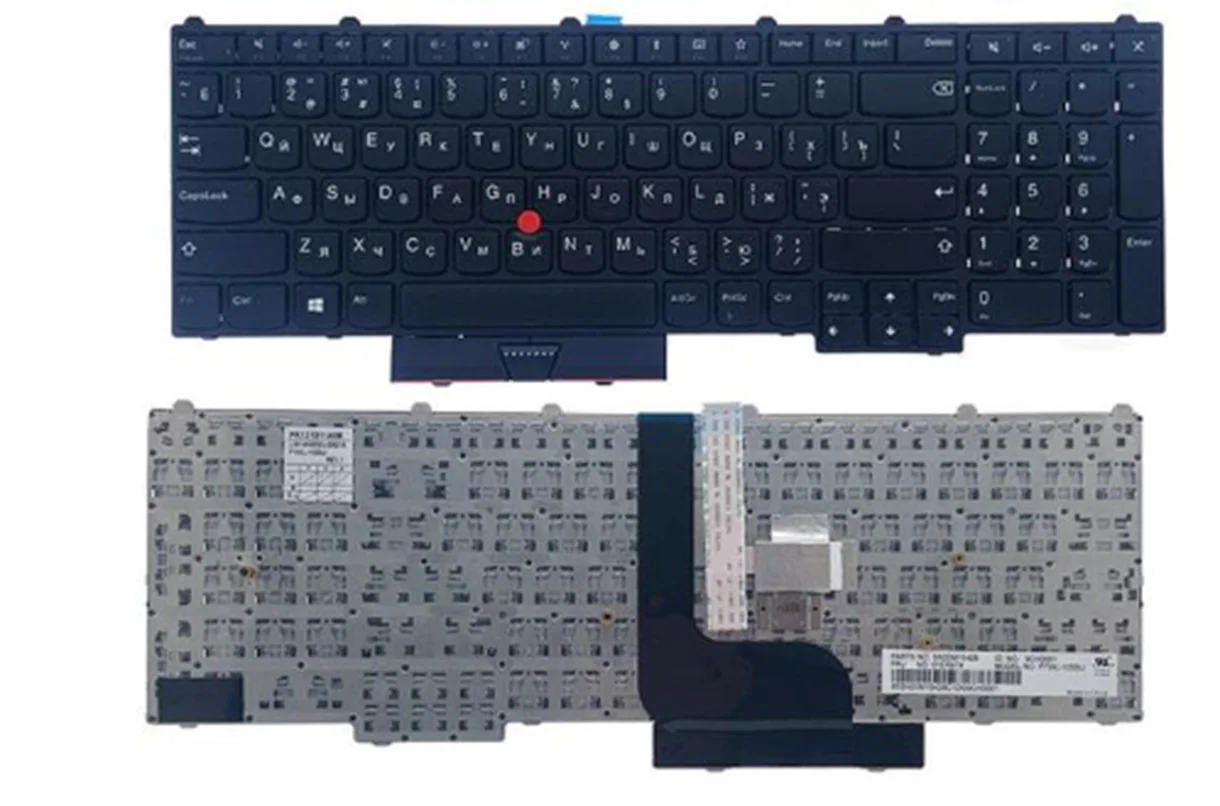 Teclado para Lenovo Thinkpad P50, P70, con retroiluminación, inglés, ruso, español, británico y español, nuevo