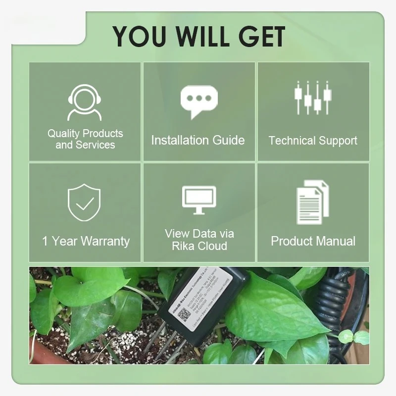 RK520-01 Combined Soil Temperature Moisture Sensor  for Agriculture
