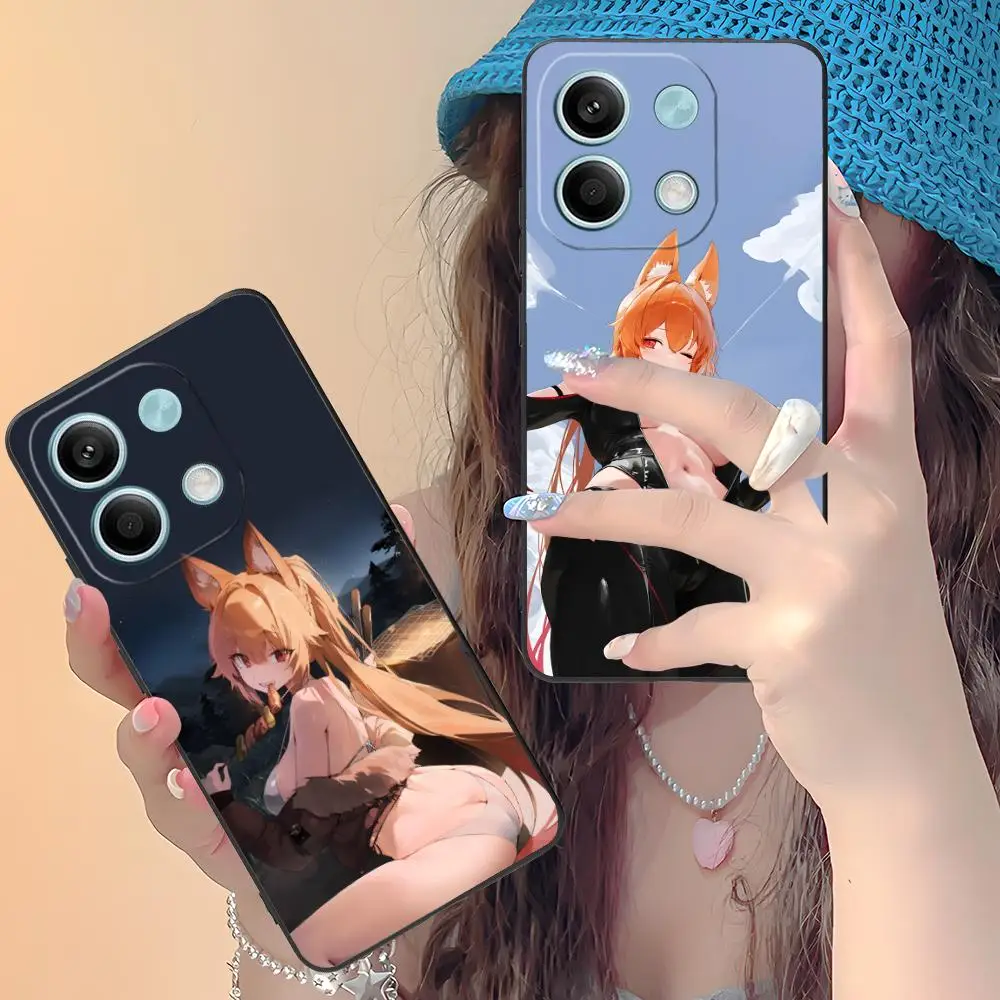 Ellin Meiji حافظة هاتف محمول لهاتف Xiaomi Redmi Note 14 13 12 11 A5 3 2 1 Pro Plus 4G 5G طباعة ملونة واقية فاخرة #4