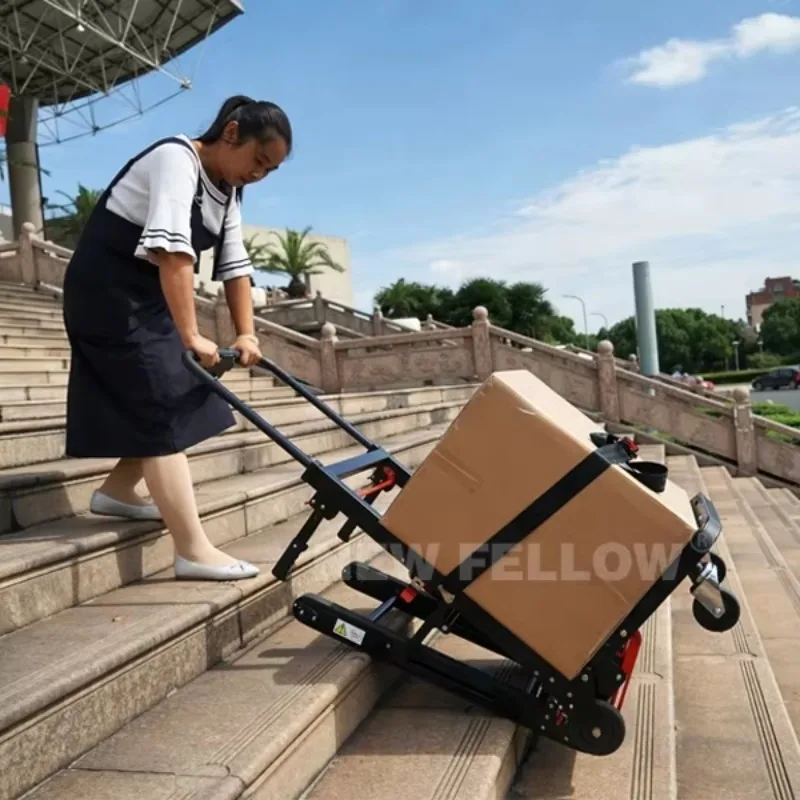 

NF-WD03 Portable Powered Folding Hand Pallet Stair Climbing Trolley