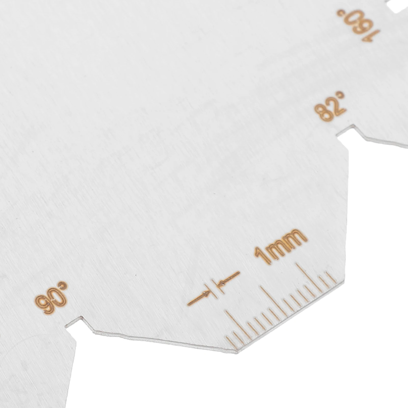 Front Blade Gauge Protractor Multifunctional Angle Measuring Tool Stainless Steel Drill Gauges