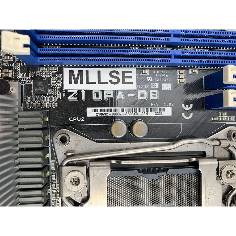 

Двусторонняя серверная материнская плата Z10PA-D8 C612 с разъемом LGA 2011-3 V3 V4 DDR4 X99 X99M