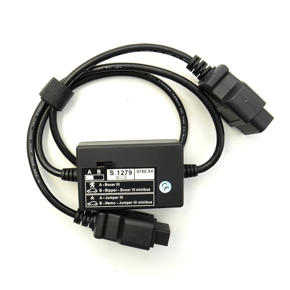 

S.1279 Lexia PP2000 Diagnostic Connector For New Cars Boxer Jumper III Professional Lexia3 For Peugeot Citroen