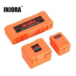 INJORA Scale Mini Storage Box Equipment Case Decoration Accessory for 1/18 1/24 RC Crawler Car Axial SCX24 FCX24 Enduro24 TRX4M