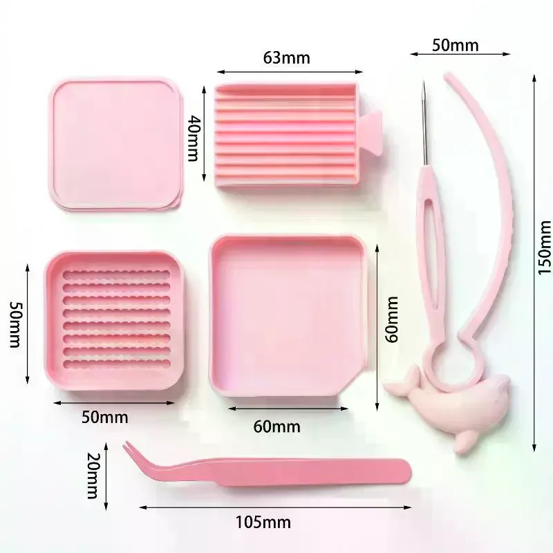 1/2/3/5/6Pcs/Set Fuse Beads Tool Kit DIY Perler Beads Accessories Set Bead Pen Tweezers Bead Scoop Sorting Tray Handmade Craft S