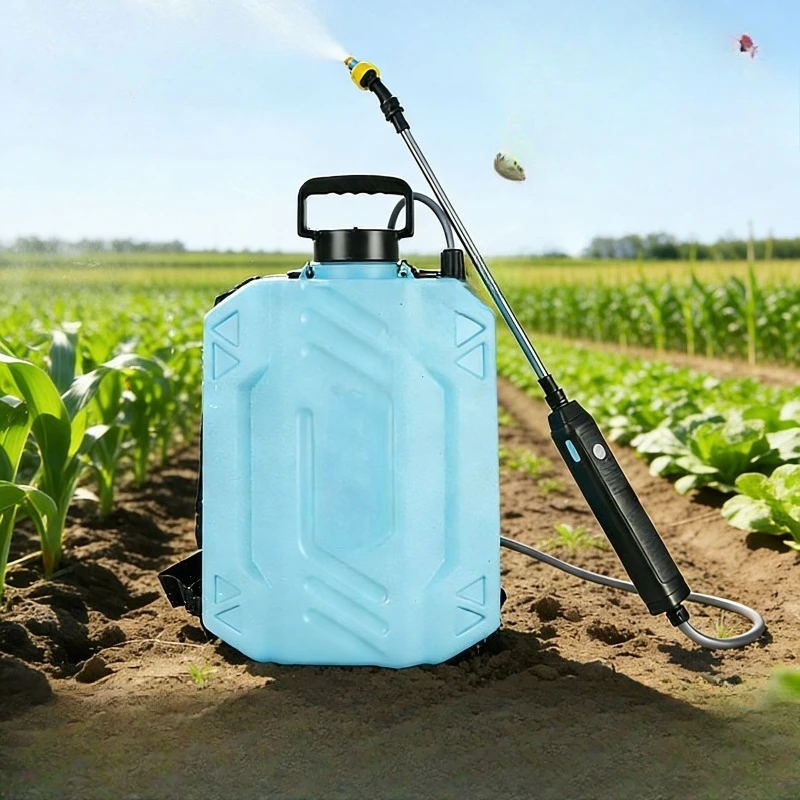 New rechargeable electric sprayer, home gardening watering can, high-pressure car wash spray gun
