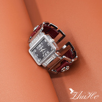 Classic Rectangular Dial Watches For Men And Women, Fashionable And Luxurious Copper Alloy Jewelry Accessories, Carnival Gifts