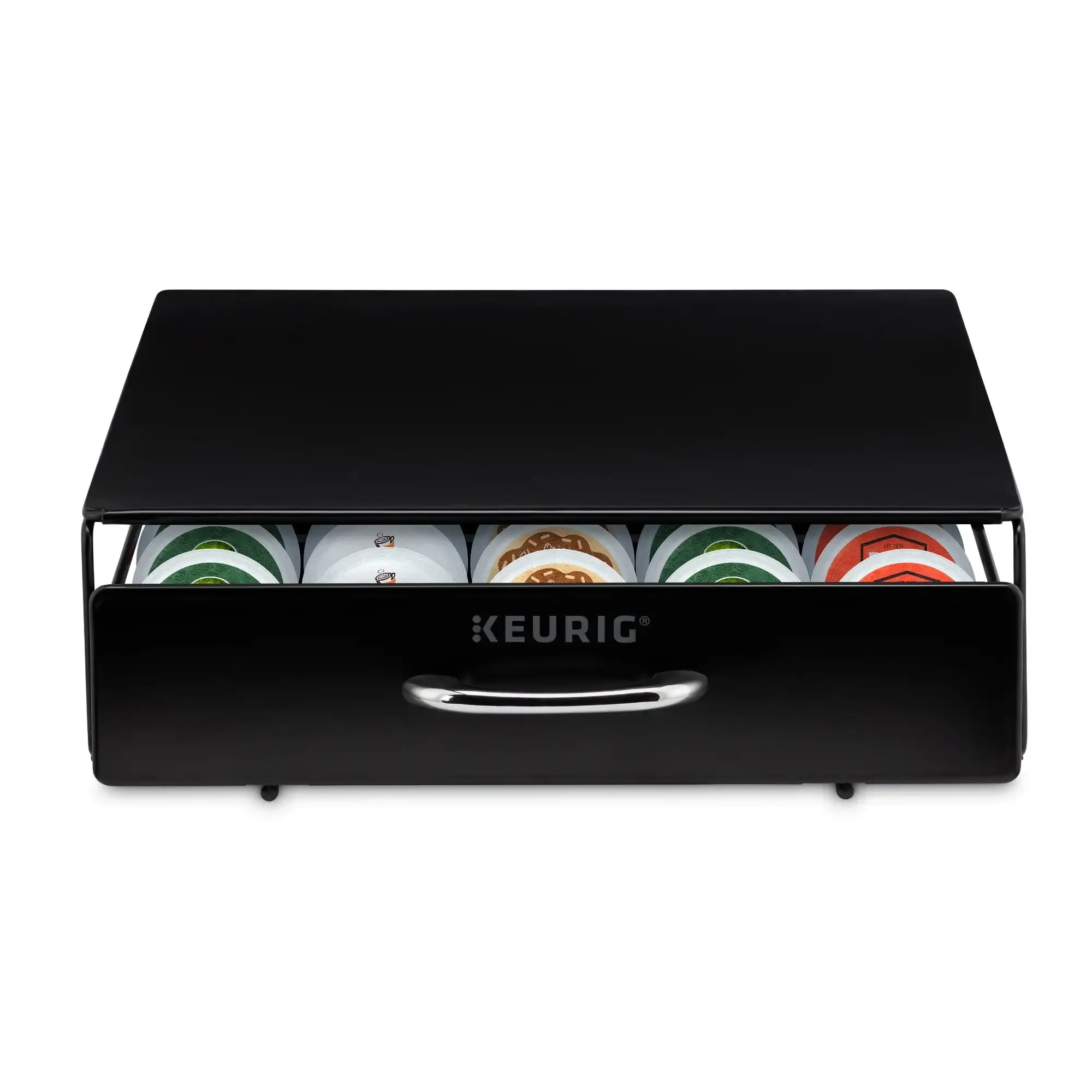 

Keurig Under Brewer Storage Drawer, Holds 35 K-Cup Pods, Black